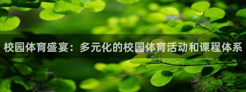 MK体育官网下载平台假的吗是真的吗：校园体育盛宴：多