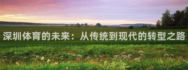 MK体育官网下载招商电话地址是多少：深圳体育的未来：