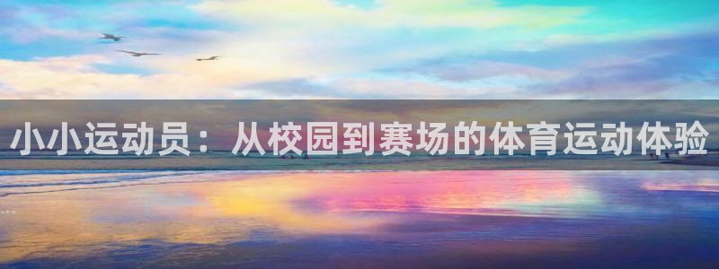 MK体育恩波利：小小运动员：从校园到